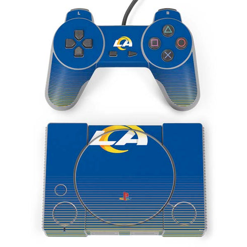 NFL Los Angeles Rams Breakaway PlayStation Classic Bundle Skin